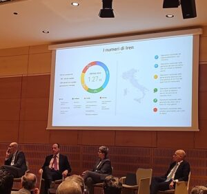 Luca Dal Fabbro all'evento di Confindustria Cuneo